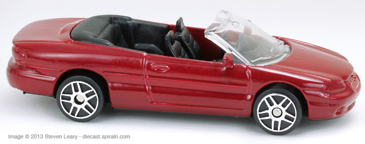 Chrysler sebring diecast model #3